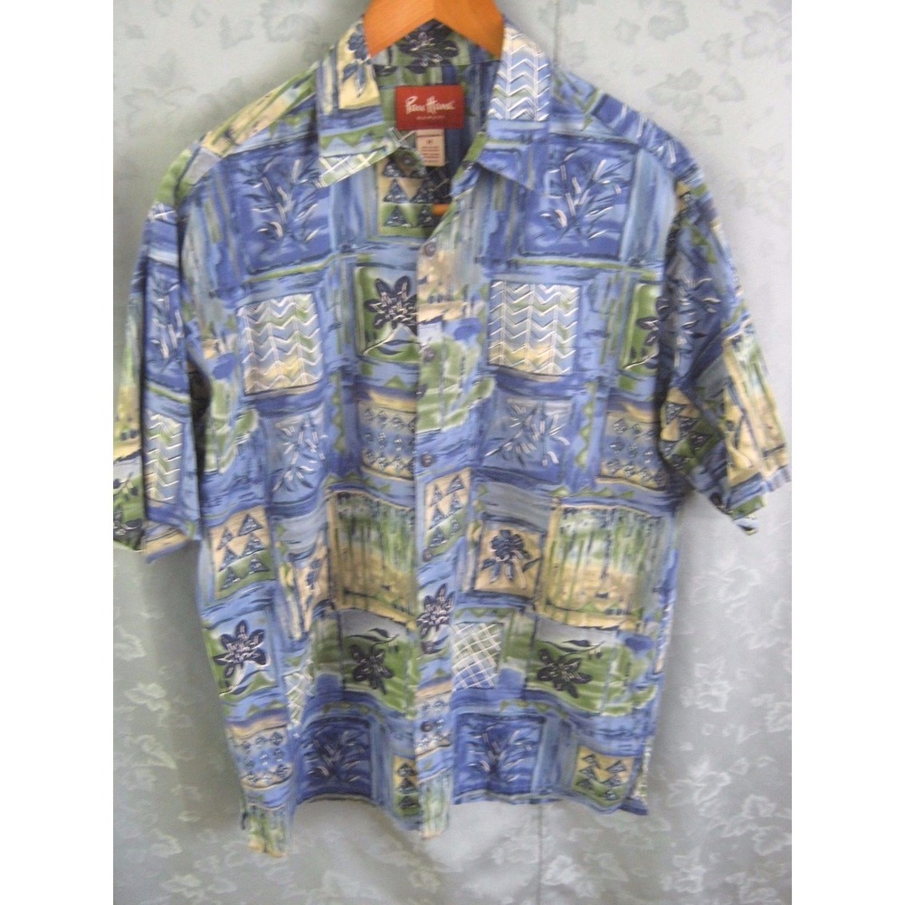 Recent Pau Hana Hawaiian Aloha Shirt Size Medium